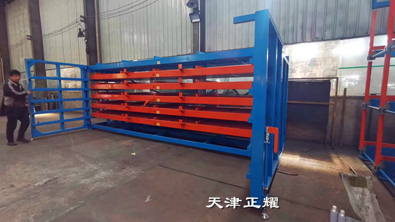 山東泰安鋼板存放架 6米抽屜式板材貨架 重型抽屜貨架