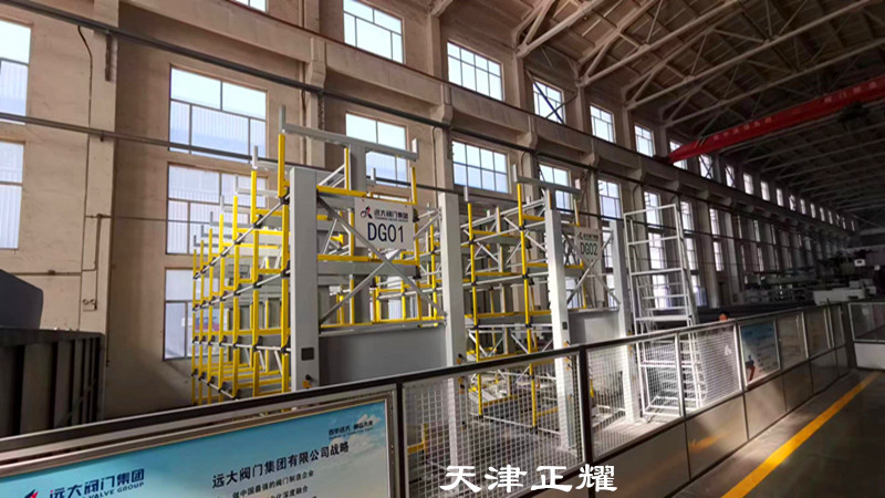 伸縮懸臂貨架新案例在河北邢臺投入使用效果不錯