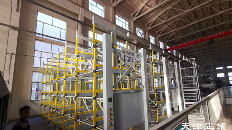 伸縮懸臂貨架新案例在河北邢臺投入使用效果不錯