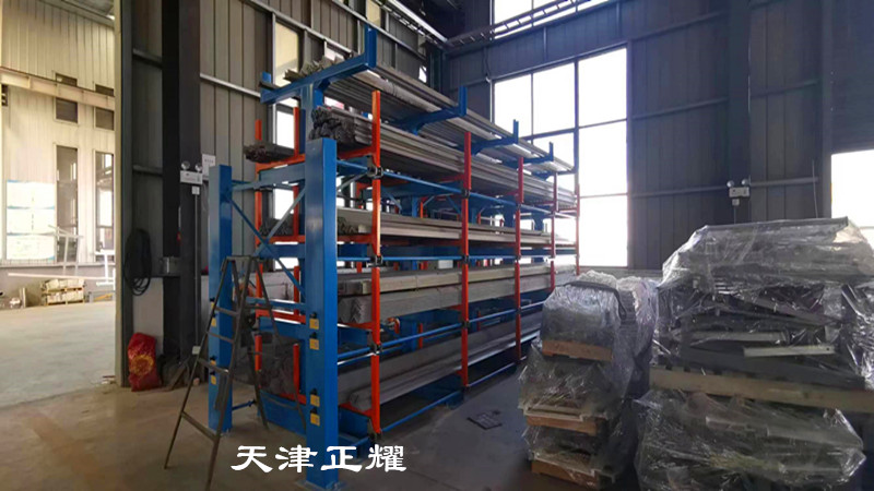 重慶沙坪壩鋼管貨架 伸縮式懸臂貨架 棒料貨架 型材貨架