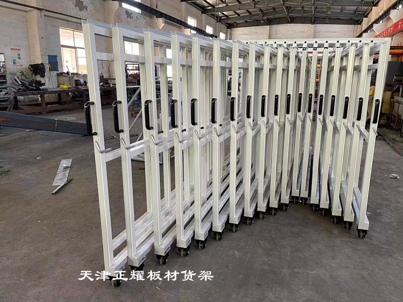 山西運城立式板材貨架 鋼板豎放架 鋁板垂直架 銅板貨架