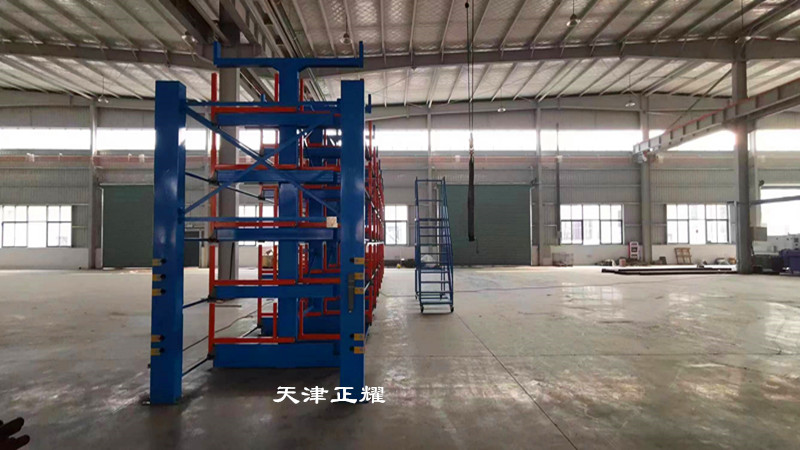 河北衡水軸貨架 伸縮式鋼管存放架 圓鋼擺放架 銅排架