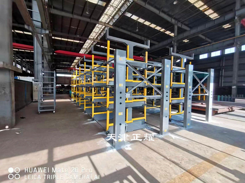 廣東珠海管材貨架 圓鋼存放架 鋼材立體貨架 鋁型材貨架