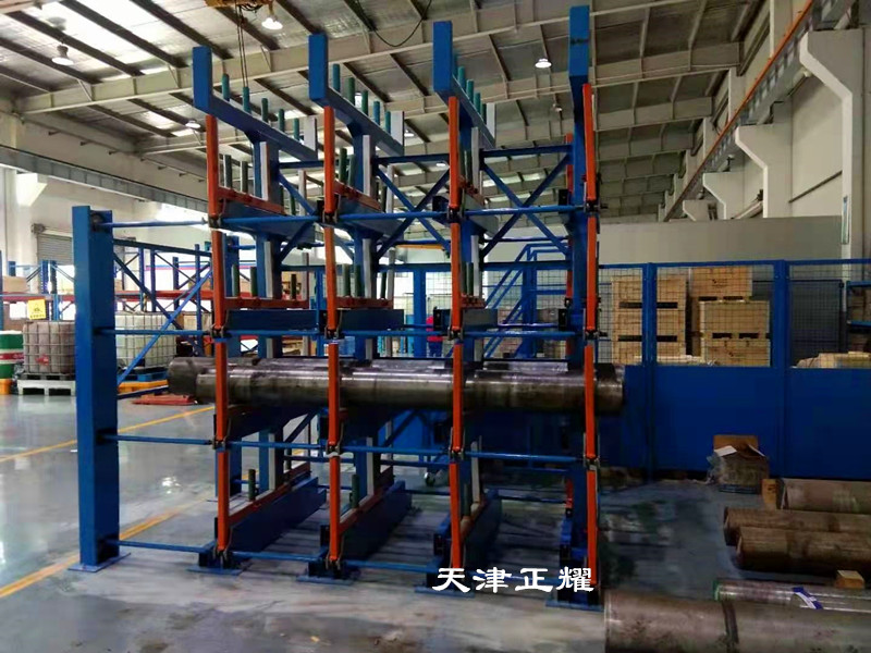 河北石家莊棒料貨架 鋁型材貨架 伸縮式鋼管貨架 軸貨架
