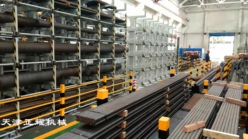 棒料地面堆放還是上架存放省空間 伸縮式棒料貨架