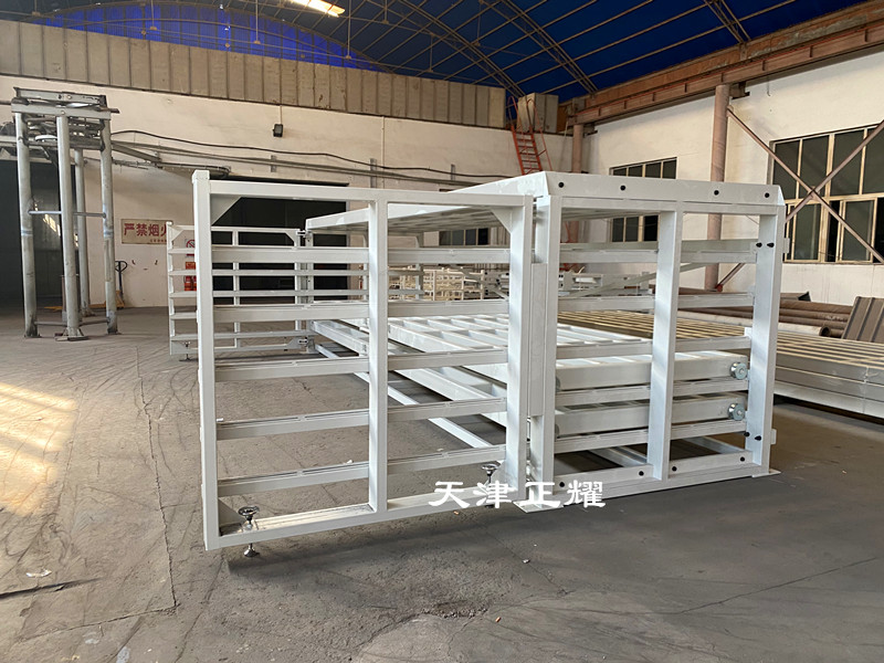 鋼板貨架手搖式結(jié)構(gòu)立體存放銅板鋁板板材省空間整齊