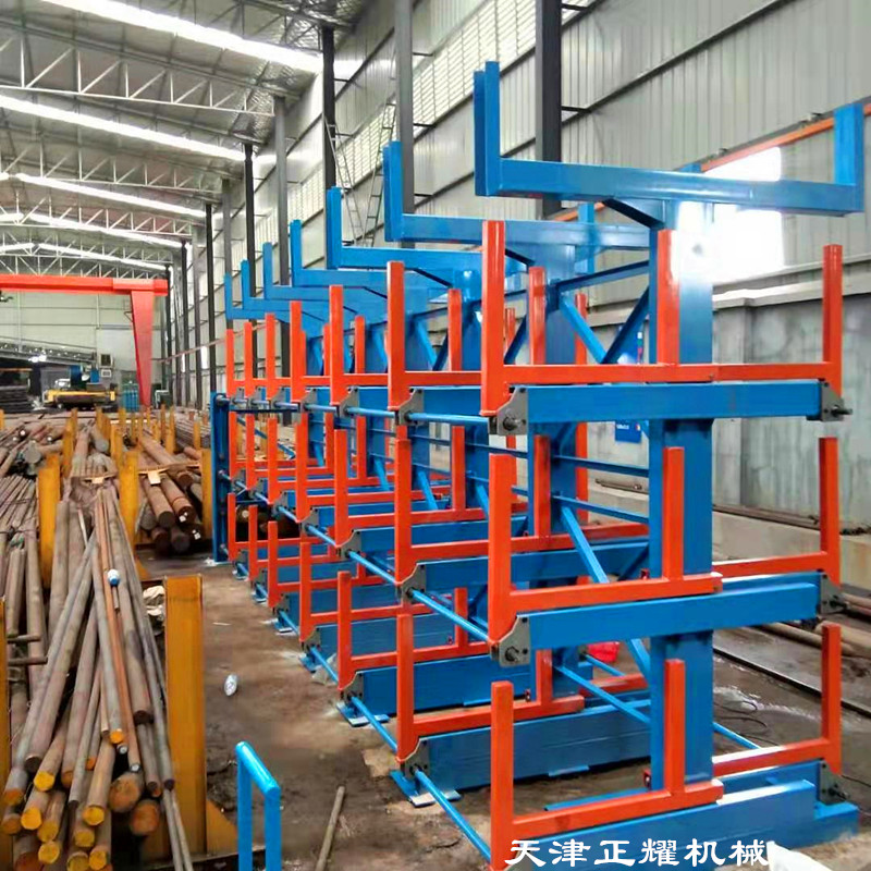 新疆烏魯木齊型材貨架 伸縮懸臂貨架 銅排貨架 軸貨架
