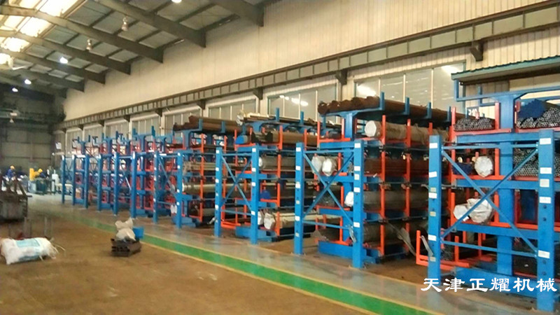 江西贛州鋼筋存放架 鋼筋半成品存放架 伸縮式鋼筋貨架