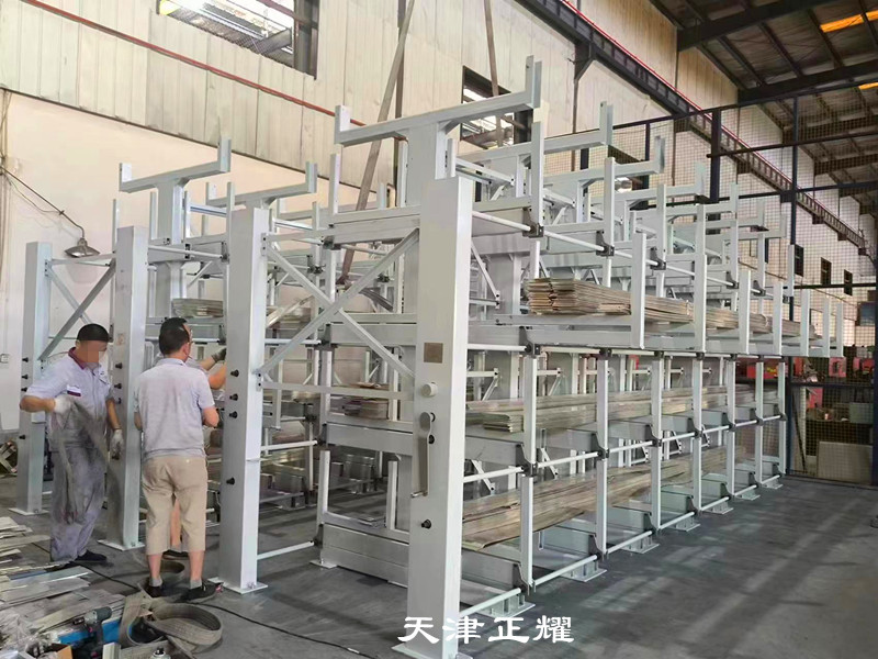 浙江臺州銅排存放架可伸縮搖臂式立體存放銅排整齊