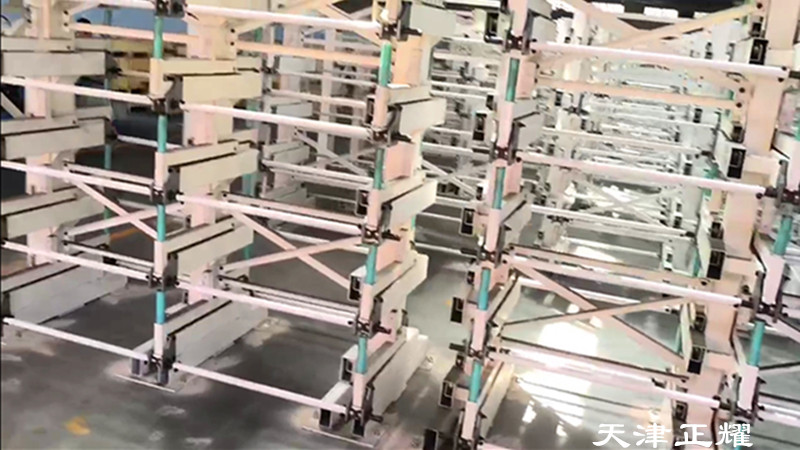 伸縮懸臂貨架新案例存放6米棒料多層分類擺放整齊省地