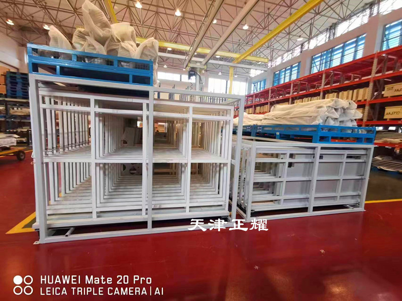 立式板材存放架新案例省空間擺放板材種類多整齊清晰