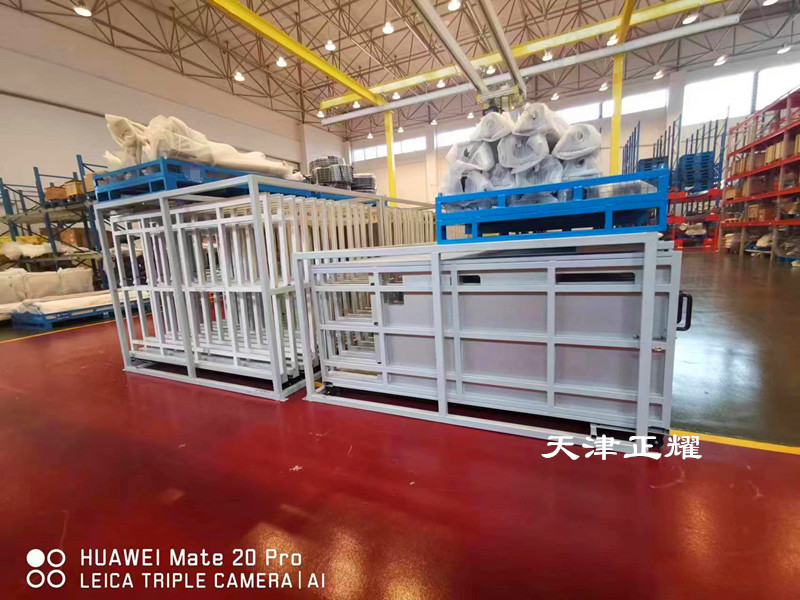 立式板材存放架新案例省空間擺放板材種類多整齊清晰