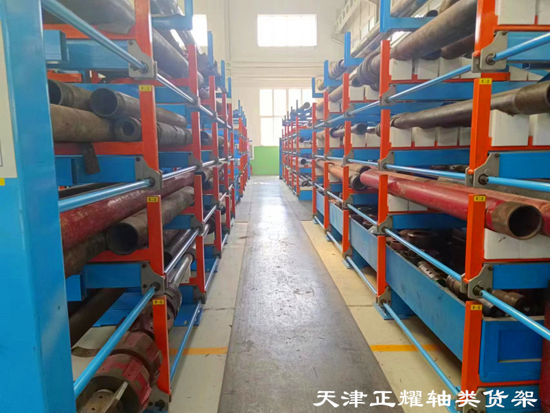長(zhǎng)料存放伸縮式懸臂貨架小空間大存儲(chǔ)擺放種類多整齊