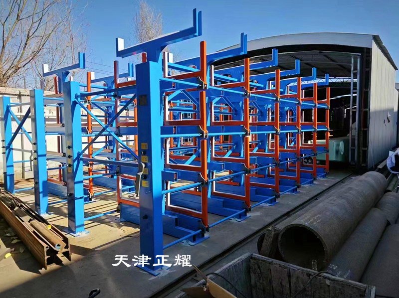 伸縮式材料存放架手搖式結(jié)構(gòu)立體存放幾十種材料省空間