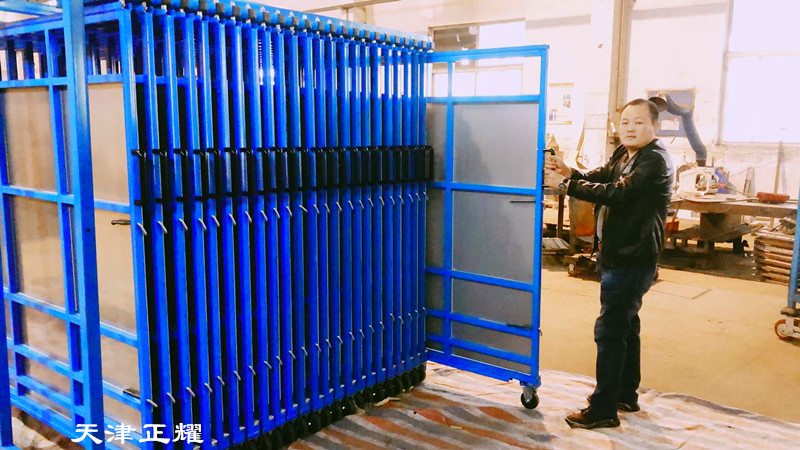 板材種類(lèi)多數(shù)量少適合板材立式存放架整齊清晰存取方便