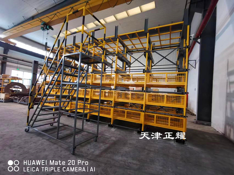 上海浦東軸貨架伸縮搖臂式結(jié)構(gòu)立體存放省空間種類多整齊