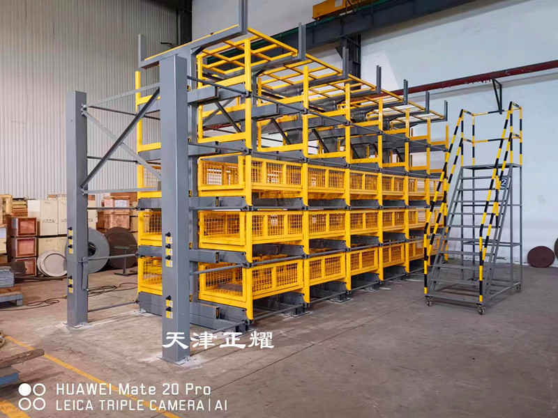 江蘇蘇州棒料貨架伸縮懸臂式圓鋼貨架6米棒材貨架