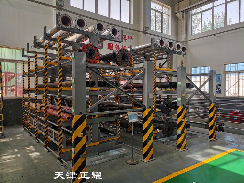 軸存放困難怎么辦 伸縮式軸貨架立體多層分類擺放整齊