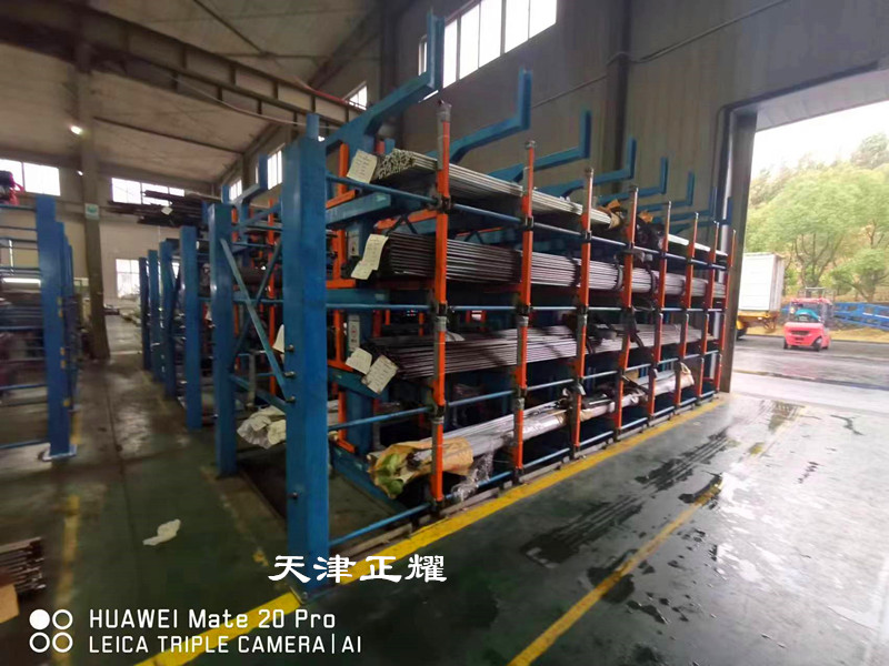 6米12米鋼筋及半成品貨架可伸縮式吊車存取分類擺放