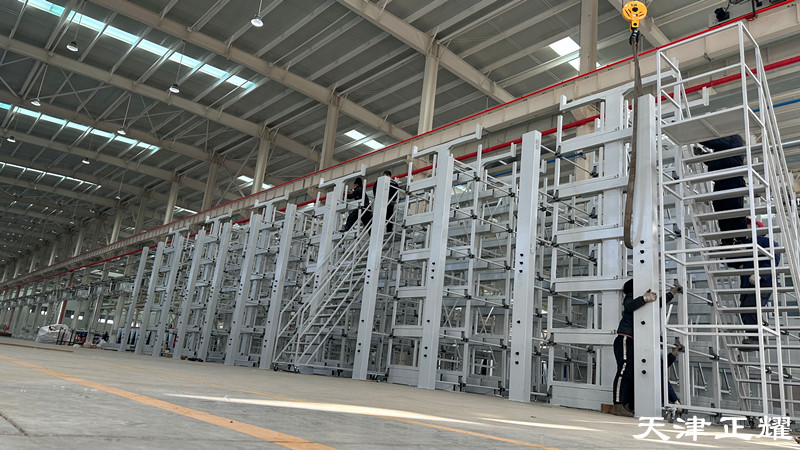 車間倉庫管理變得井井有條好管理新方式伸縮式懸臂貨架