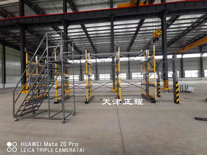 型材怎么布置車間如何規(guī)劃 江蘇項目伸縮式懸臂貨架