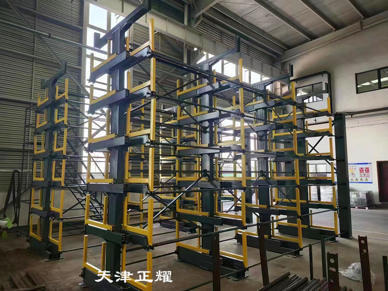 伸縮式懸臂貨架是長物料存儲理想化選擇