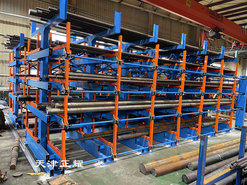 伸縮懸臂式棒料貨架節(jié)省方便快捷耐用等多重優(yōu)點
