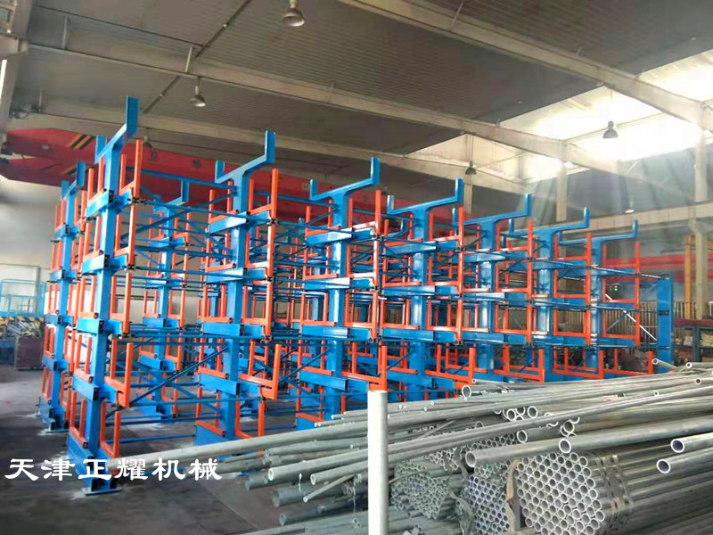 伸縮懸臂貨架助力管材存儲(chǔ)解決方案節(jié)省方便快捷耐用