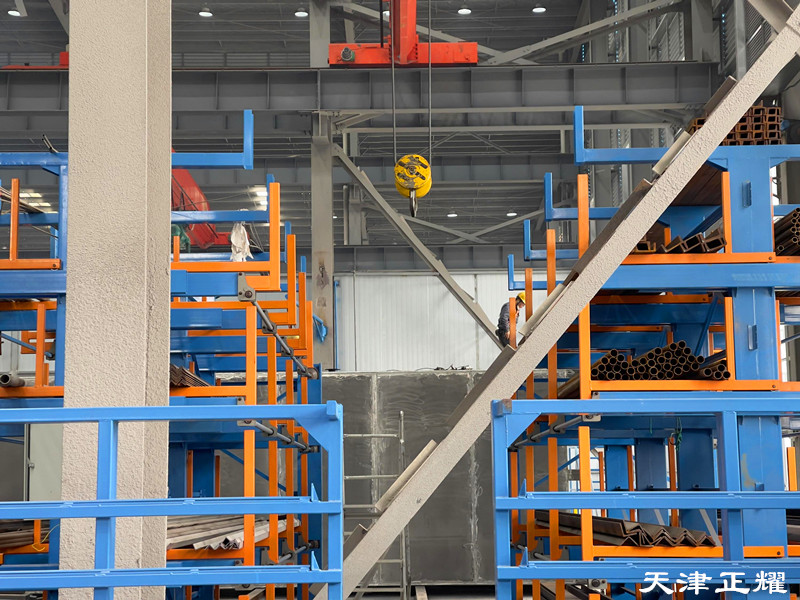 江蘇淮安管材貨架一種新的方管圓管異型管存儲方式