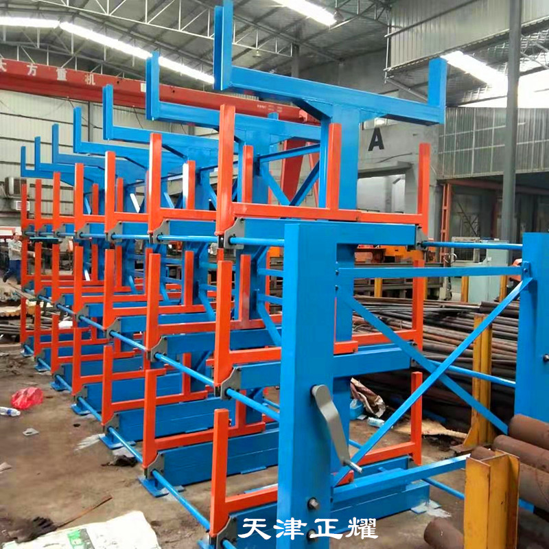 山東東營(yíng)圓鋼貨架伸縮式立體存儲(chǔ)圓鋼省空間設(shè)計(jì)原理