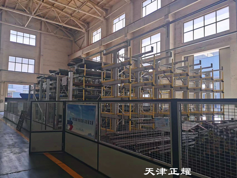 浙江嘉興棒料如何存放伸縮式棒料貨架手搖款