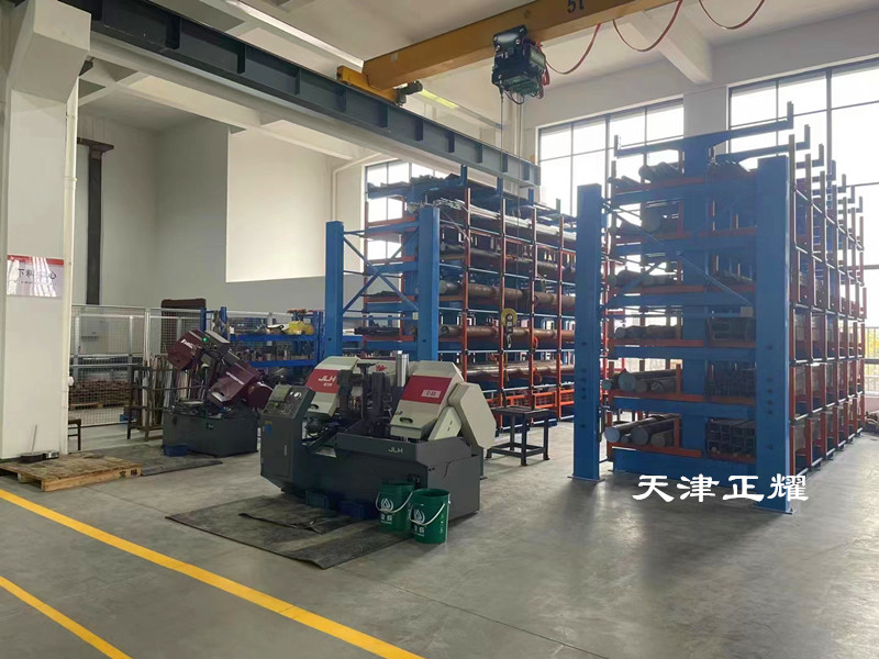 圓鋼用什么貨架存放 伸縮式圓鋼材料架省空間設(shè)計