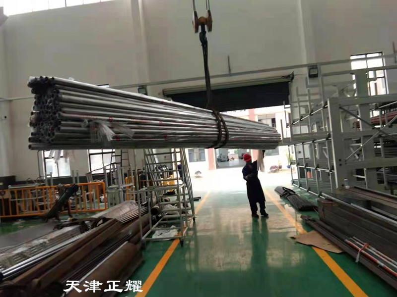 如何有效地存放管材很重要 伸縮式管材貨架