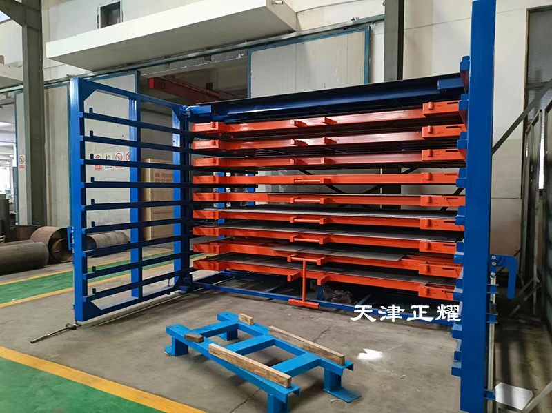 存放10種板材的多層抽屜式板材擺放架