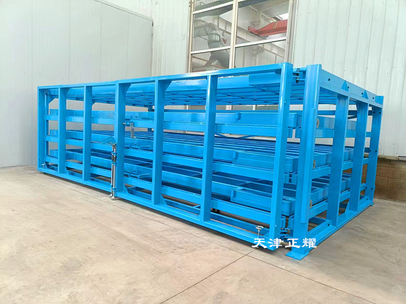 多層抽屜式鋼板貨架實(shí)現(xiàn)了鋼板的快速安全存取