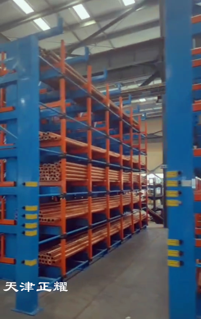 銅管如何存放節(jié)省空間減少損耗伸縮式銅管貨架