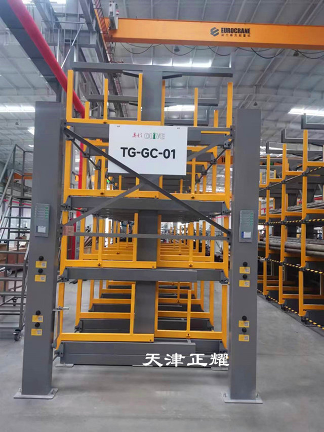 伸縮式管材貨架為企業(yè)解決了管材存儲中的一系列難題