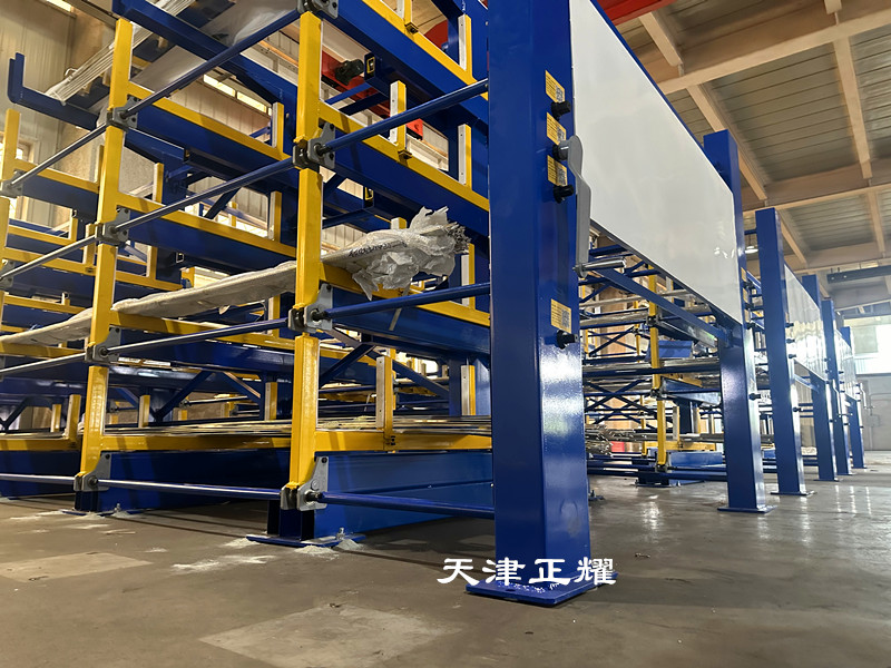 銅排存儲解決方案雙面伸縮式懸臂貨架高效便捷