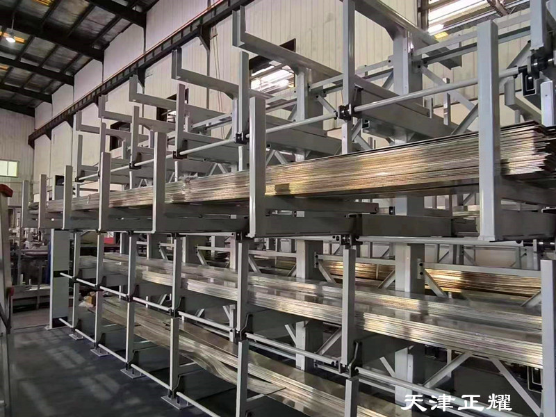 銅管銅棒銅排新型存儲方式伸縮式懸臂貨架