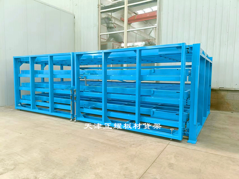 各種板材立體存儲(chǔ)方式抽屜式鋼板存放架