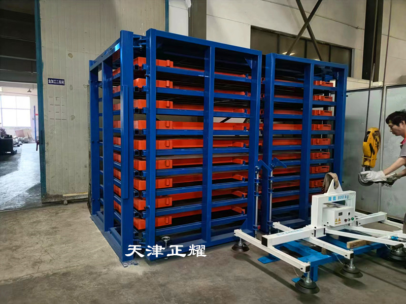抽屜式結構的臥式板材貨架立體存儲節(jié)省便捷高效