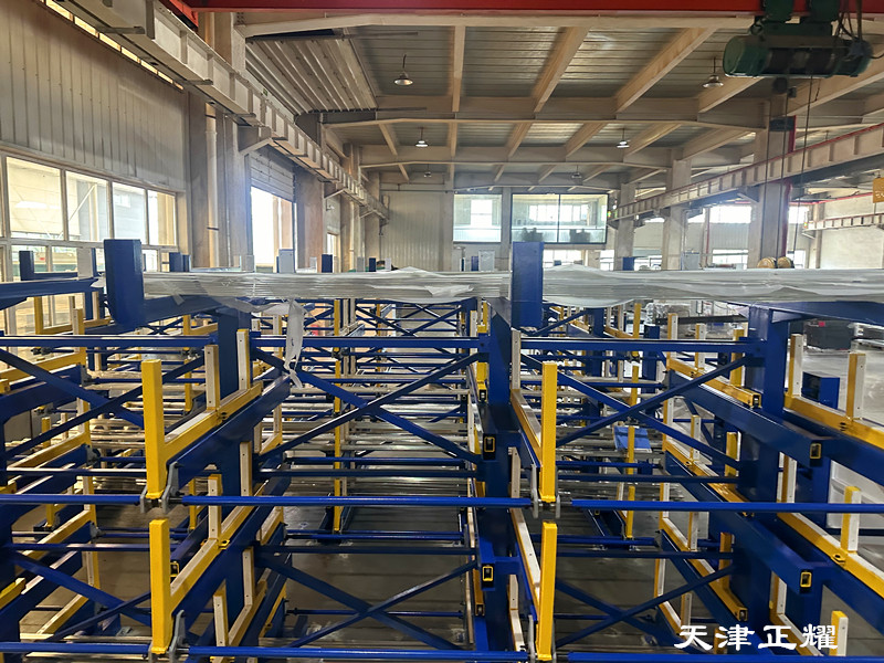 手搖伸縮式懸臂貨架多層立體存儲(chǔ)提高存儲(chǔ)量