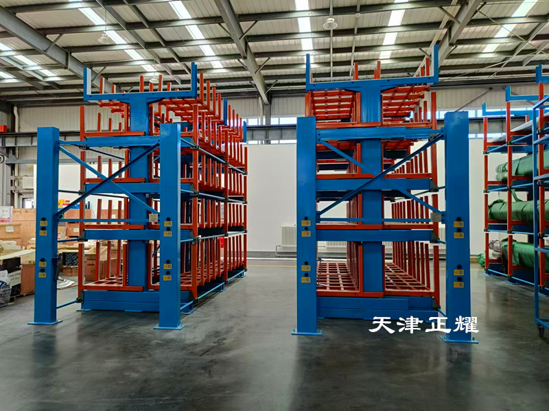 型材分類存放伸縮懸臂貨架的優(yōu)勢是什么