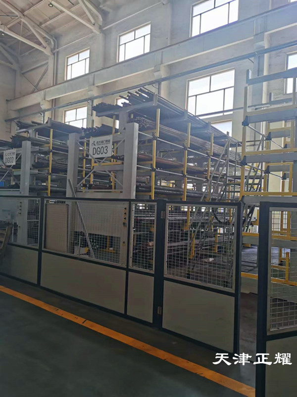 一組伸縮懸臂式圓鋼貨架就可以解決企業(yè)難題