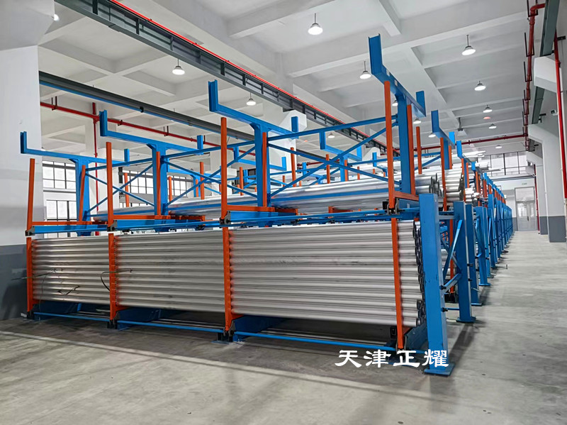 管材用什么貨架存放好 伸縮式管材貨架
