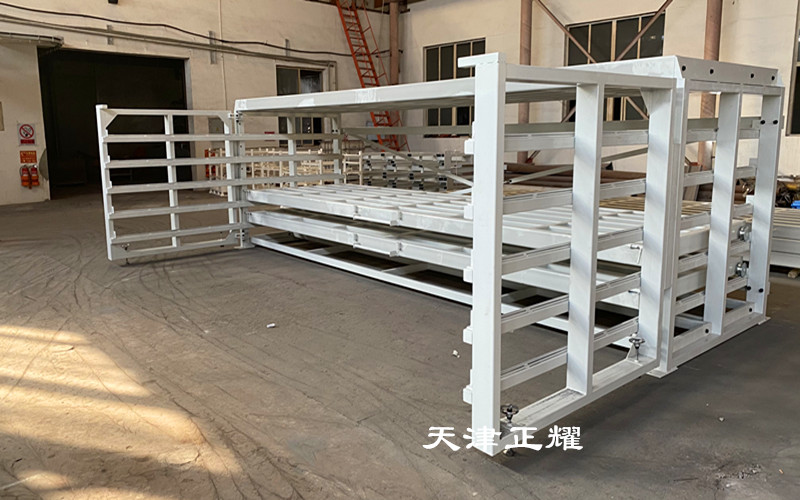 多層分類擺放高效有序節(jié)省空間的抽屜式鋼板存儲(chǔ)架
