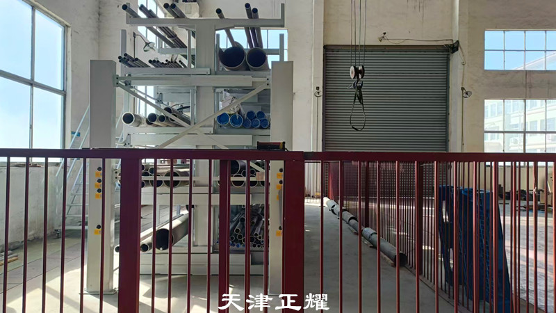 管材立體存儲(chǔ)理想解決方案伸縮式懸臂貨架