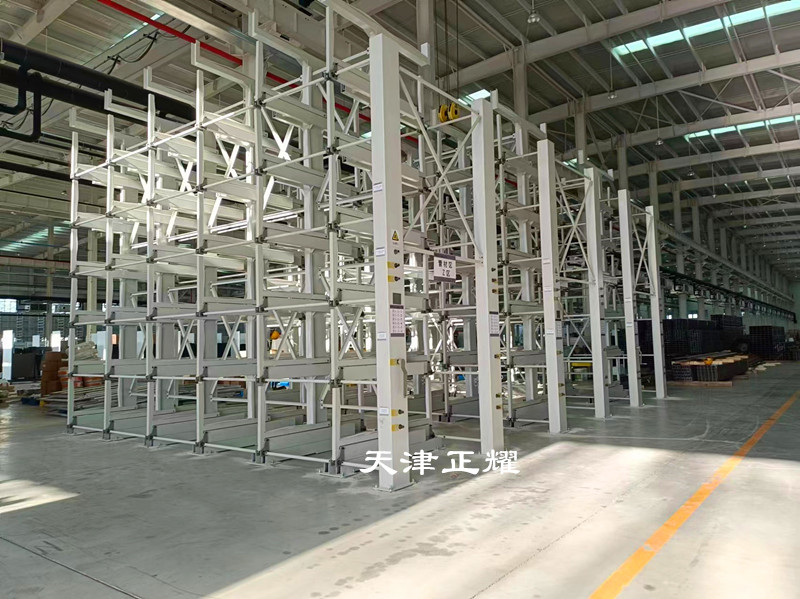 鋁型材告別傳統(tǒng)存儲方式實現(xiàn)立體擺放的鋁型材存儲架
