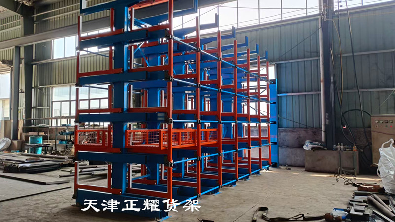 網(wǎng)框伸縮式懸臂貨架長(zhǎng)短料立體存儲(chǔ)新方式