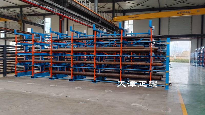 金屬型材種類多怎么辦 伸縮式懸臂貨架輕松應(yīng)對